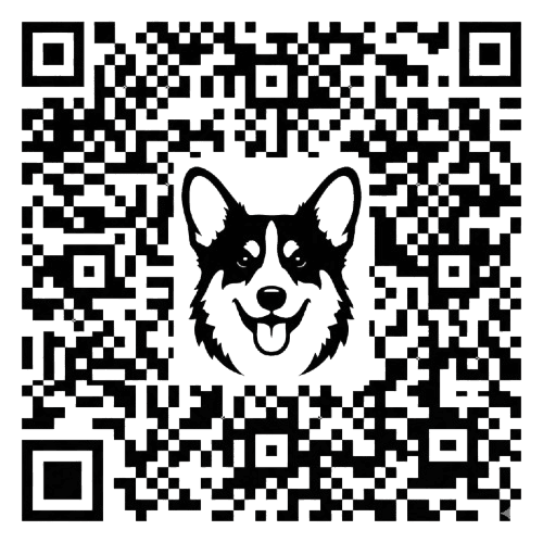 QR Code Wise Dog Pro